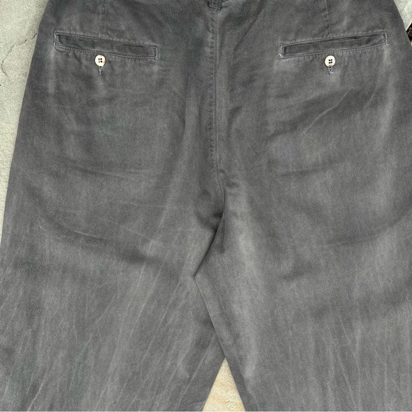 Vintage 80s Upcycled Single Stitch Pleated Polo Ralph Lauren Pants - Picture 5 of 10
